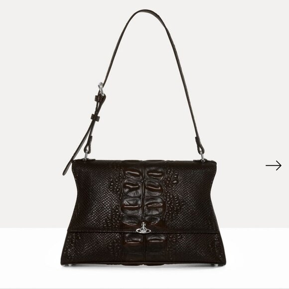 Brand New! Vivienne Westwood Bianca Medium Shoulder Bag - Picture 1 of 7